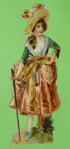 Chromo decoupi 1885 - chromo,