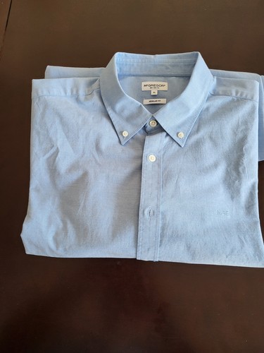Chemise oxford mcgregor bleu - chemise,