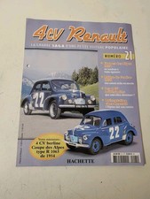 Faciscule 4cv Renault Nº21  Coupé Des Alpes Type R 1063 1954