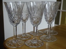 SAINT LOUIS 6 ANCIENS VERRES A
