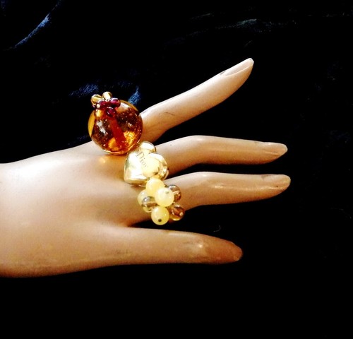 Bague trois doigts - bague,