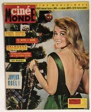 ►CINE MONDE 1533/1963-MARGRET-HALLYDAY-VARTAN-DANYEL GERARD-SHEILA-R.ANTHONY