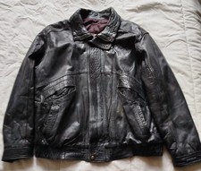 blouson cuir pilote Aviateur vintage leather Pernogrup