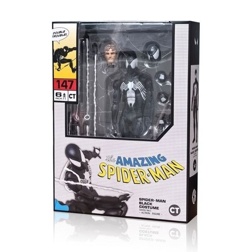 Mafex 147 spider man - spider-man, black