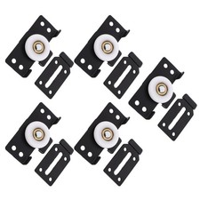 Lot de 5 roulettes de rechange pour portes coulissantes de placard :