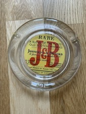 Cendrier J&B Scotch Whisky en verre 12 cm, Collection bistrot TBE