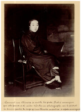 China, Chinese Woman with Mutilated Feet vintage print from Victor Collin de Pla