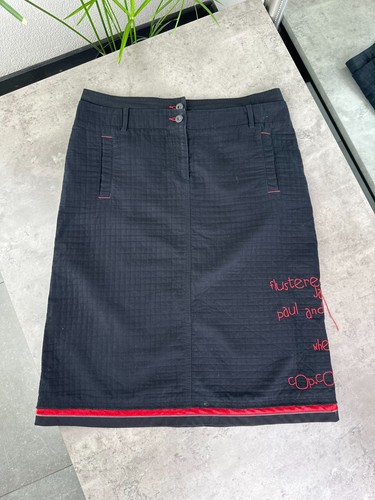 Cop copine black embroidered - copine,