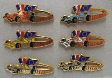 LOT DE 6 PIN'S LE CASTELET COLLECTION - ARTHUS BERTRAND