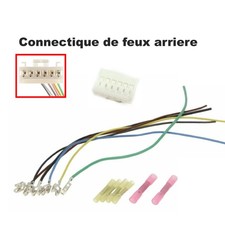Connectique FichecPrise de feu arriere pour Doblo Punto Musa Ducato Boxer Jumper