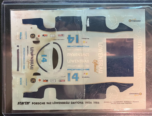 Starter decal sheet - 1/43,