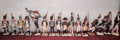 Soldats plastique mdm 40mm - plastique,