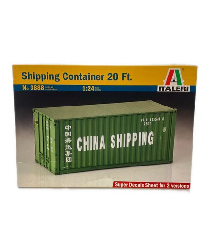 Italeri 3888 24 conteneur - italeri, 1/24