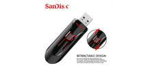 Sandisk Cruzer Glide CZ600 16 Go Clé USB 3.0 Rapide Stockage Portable