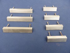 7 poignées métal tiroirs meuble Bureau métier 7 et 11,9 cm occasion