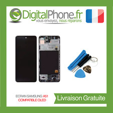 ECRAN OLED COMPATIBLE SUR CHASSIS SAMSUNG GALAXY A51 (A515F) + OUTILS -TVA-