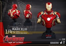 Iron Man Mark XLIII 902360 Quarter Scale Collectible Bust 1/4 Figure HOT TOYS