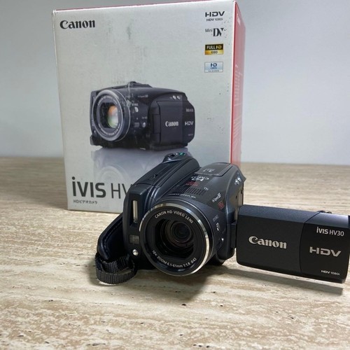 Caméscope canon ivis hv30 hdv - caméscope,