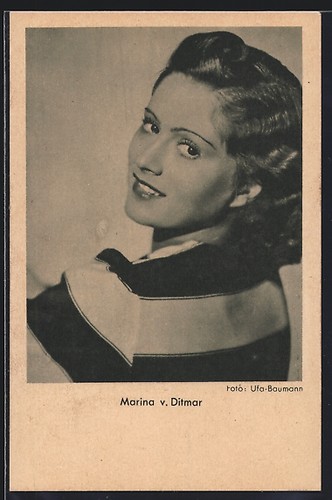 Carte postale actrice - postale, l'actrice