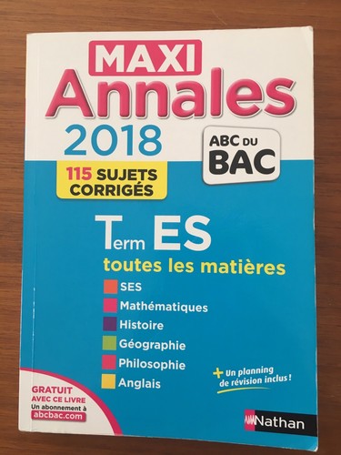 Maxi annales abc - annales, du