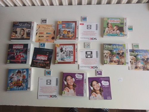 Lot jeux 3ds - lot,