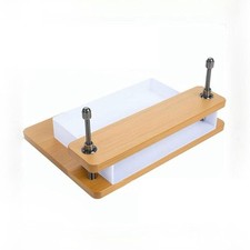 Presse à livres en bois