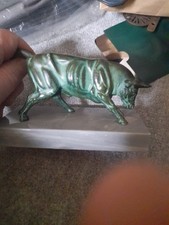 Presse-livres taureau en fonte