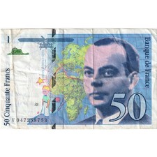 France, 50 Francs, St Exupéry, 1999, V.047, TB