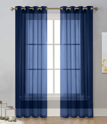 Couleur unie rideau voilage - rideau,