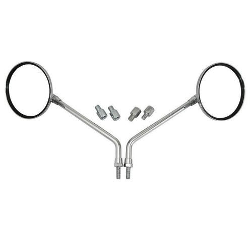 Rétroviseur scooter rond
