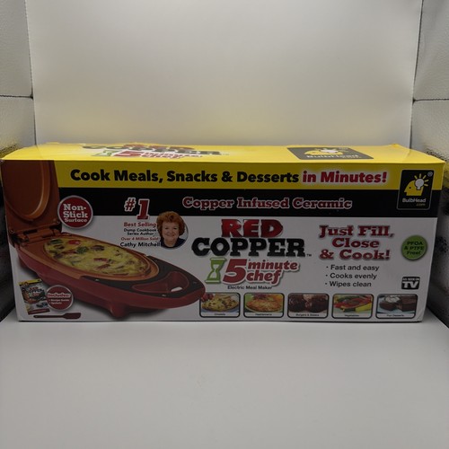 Copper red minute - minute, chef