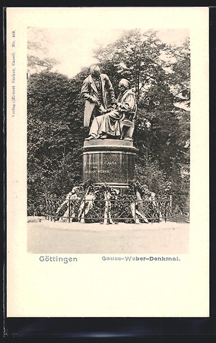 Göttingen monument gauss - monument,