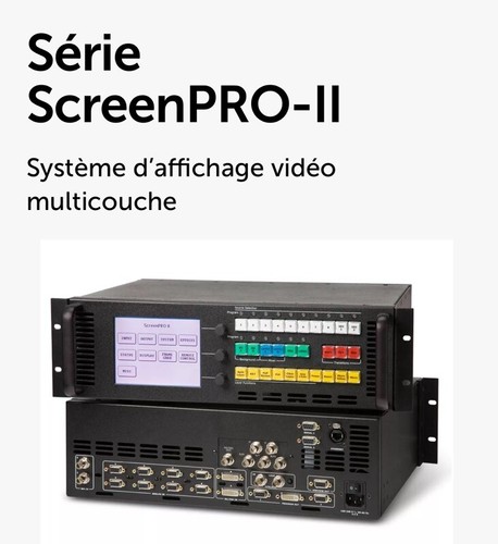 Barco screen pro iisystème - screen, pro‑iisystème