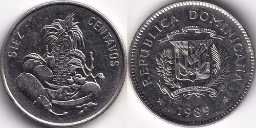Centavos 1989 republique - 10,