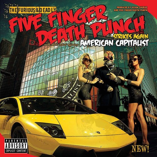 Audio five finger death - cd,