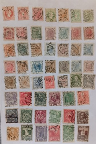 194 timbres ancien - 194, autriche