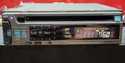 Alpine cda 7841j player - alpine, cd
