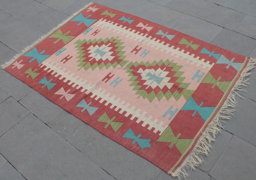 Tapis turc kilim x59 - tapis,