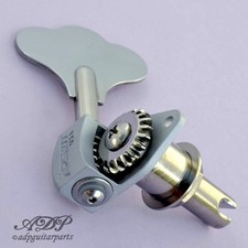 Mecaniques Bass Hipshot USA Ultralight Tuner 14mm 3/8 Clover Key Chrome M.HB6C