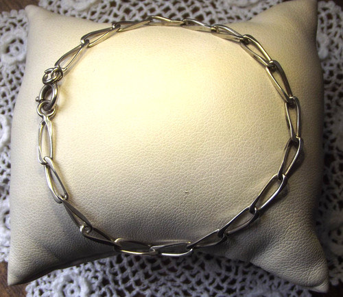 Argent ancien bracelet maille - ancien,