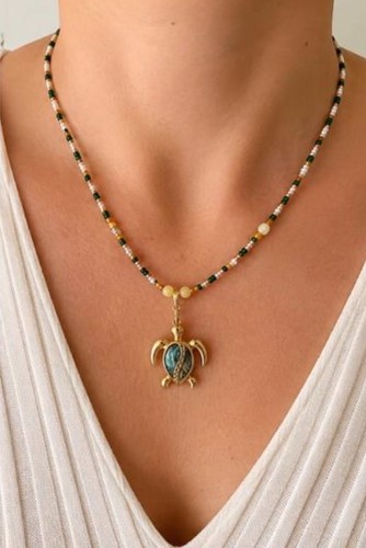 Collier amazone perles - l'amazone,