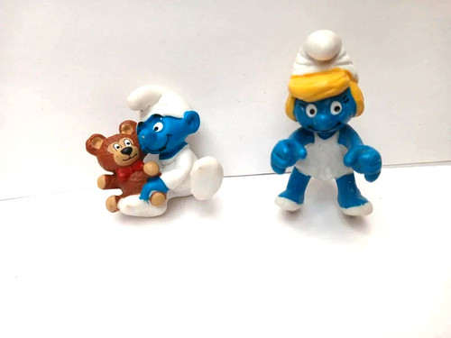 Lot figurines schtroumpfs - figurines,