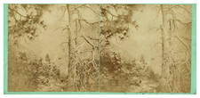 USA, Vallée le long du Union Pacific Railway, ca.1880, stéréo Tirage vintage sté