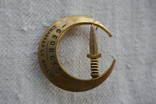 insigne Commando de chasse commando GEORGES Chasser la misère numéroté Algerie