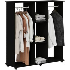 HOMCOM Armoire penderie