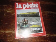 A VOIR !!! ANCIEN MAGAZINE n° 482 " LA PÊCHE et les POISSONS " 1985