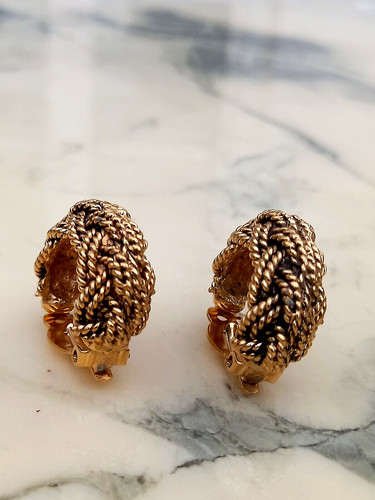 Boucles oreille clips - d'oreille,