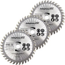 3x Hm Lame de Scie Circulaire