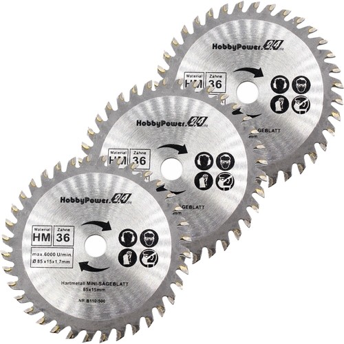Lame scie 85x15mm - 3x,