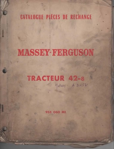Catalogue pièces rechange - de,